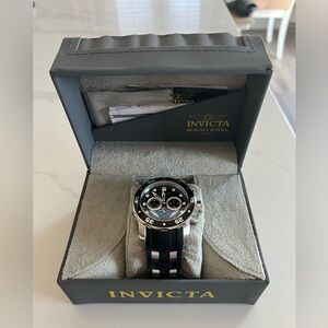 NIB Invicta Pro Diver SCUBA Men's Watch - 48mm, Steel, Black (6977)